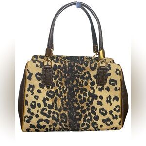 Coach-Leopard Print-Handbag (0121)